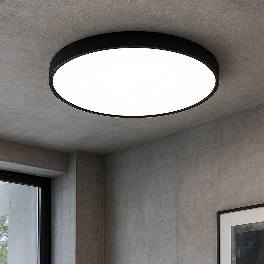 Minimalist Ceiling Light with Ultra-Slim Round Profile