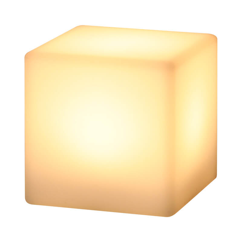 Minimalist LED Table Lamp with Remote Control and Geometric Shape