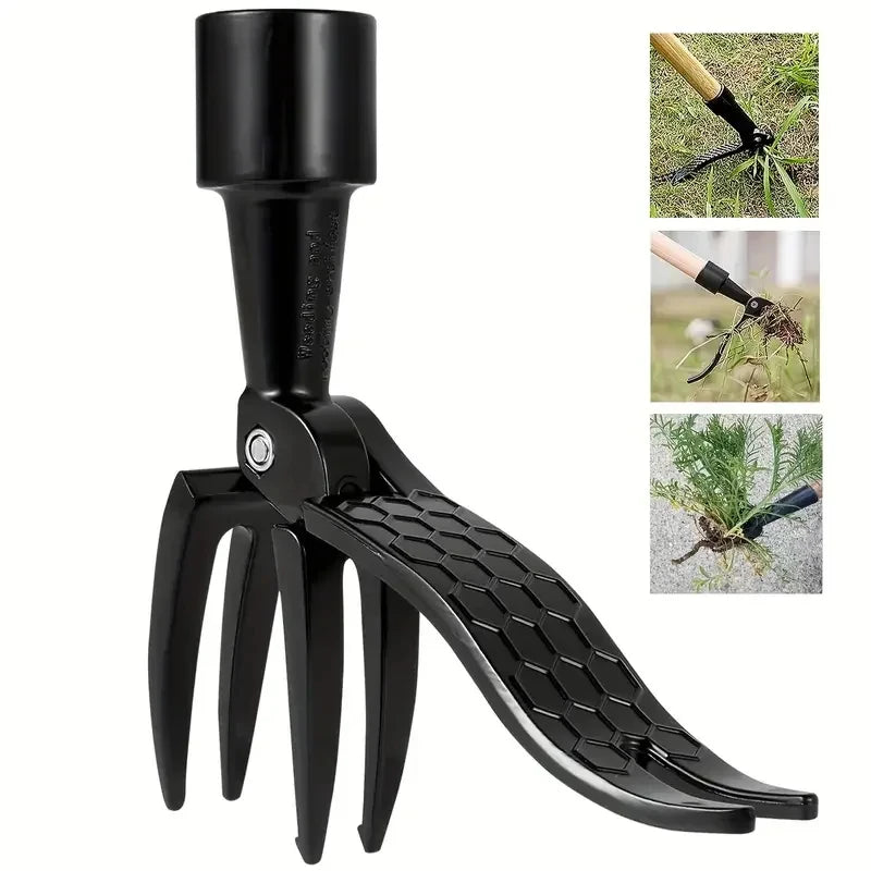 Upright Weed Remover with Root Claws