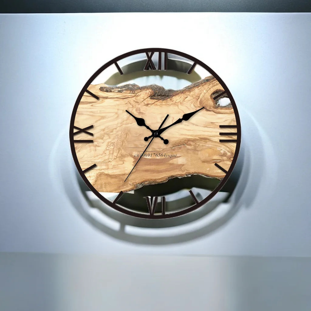 Transparent Wall Clock Minimalist with Sleek Modern Design 6