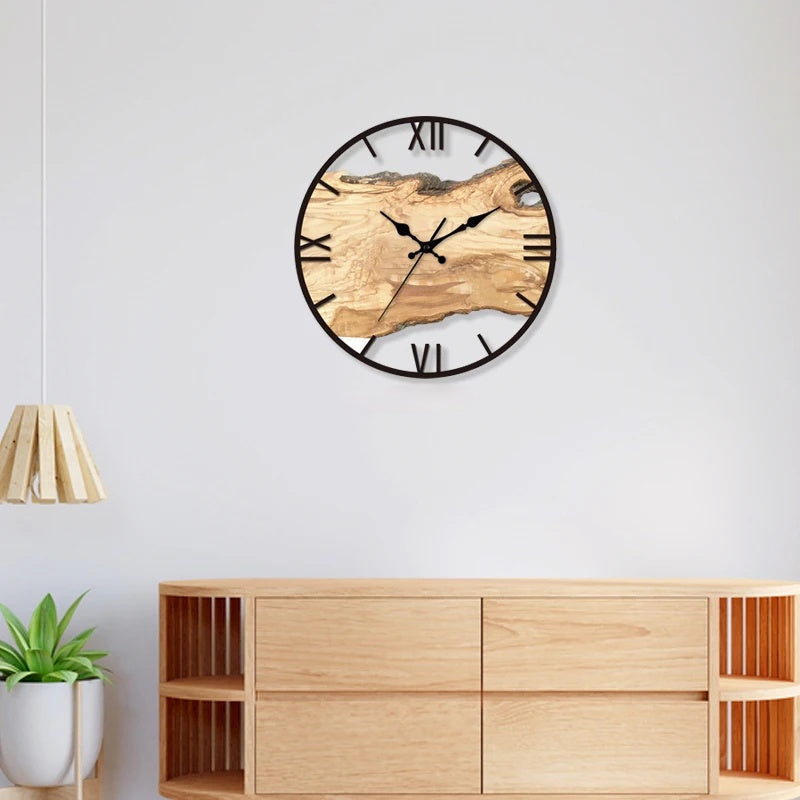 Transparent Wall Clock Minimalist with Sleek Modern Design 2