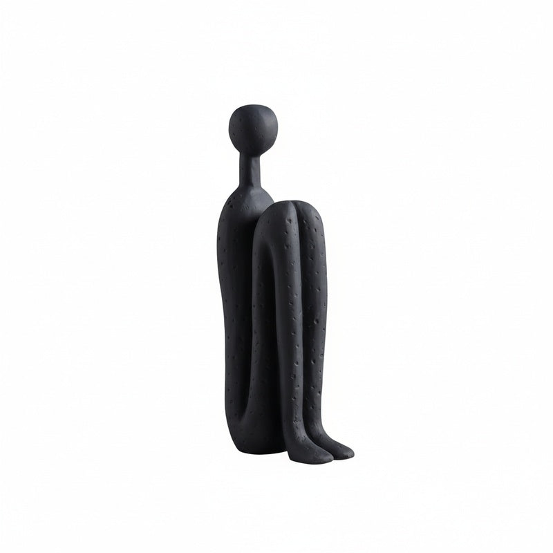 Abstract Human Figure Bookends Set of 2 for Shelf Decor