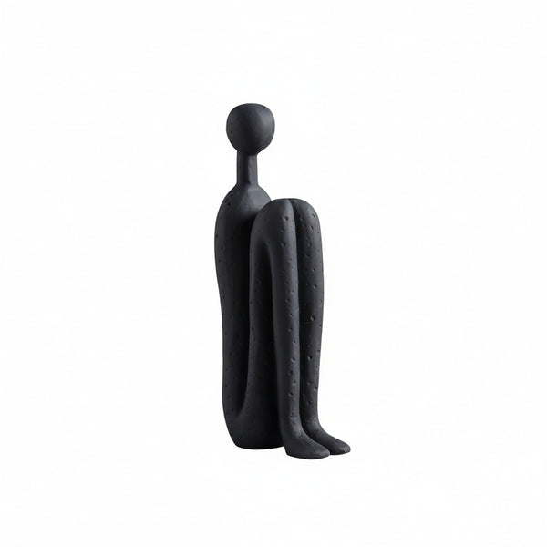 Abstract Human Figure Bookends Set of 2 for Shelf Decor