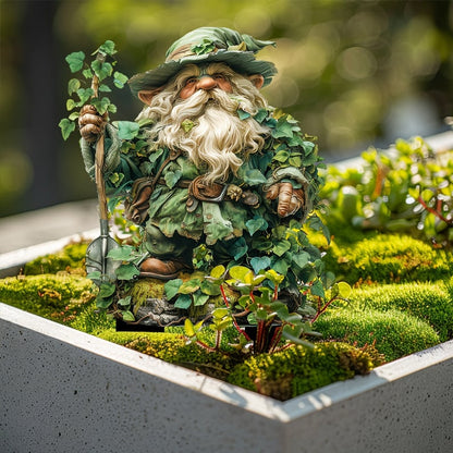 Acrylic Garden Stakes with Fantasy Forest Creatures and Nature Spirits