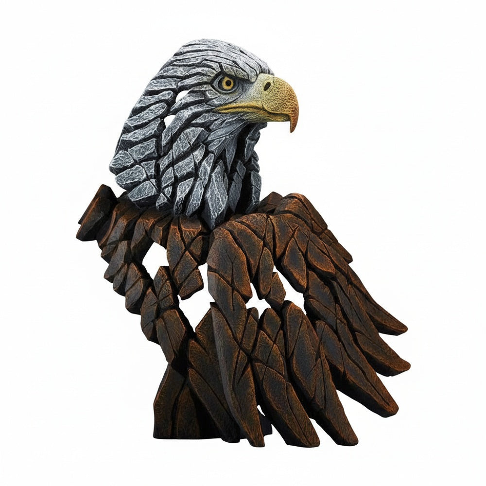 Animal Sculpture Figurine with Geometric Faceted Detail