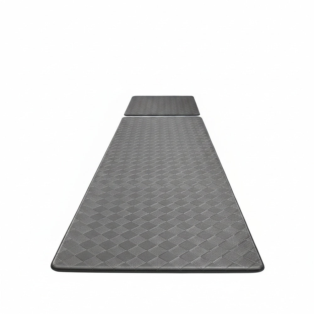 Anti-Fatigue Kitchen Mat Non-Slip Runner Rug with Diamond Pattern