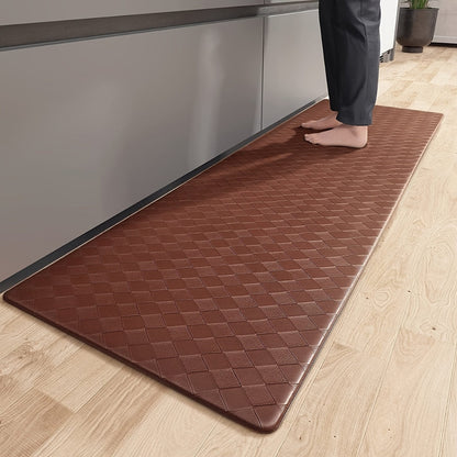 Anti-Fatigue Kitchen Mat Non-Slip Runner Rug with Diamond Pattern