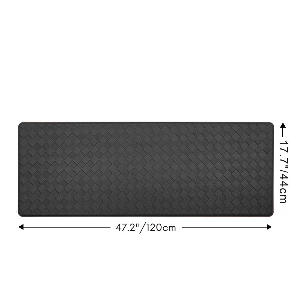 Anti-Fatigue Kitchen Mat Non-Slip Runner Rug with Diamond Pattern