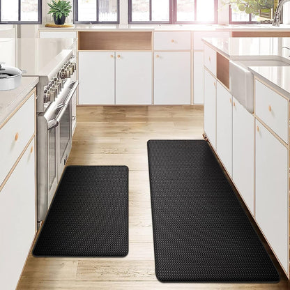 Anti Fatigue Kitchen Mat with Non-Slip Base and Cushioned Foam Core