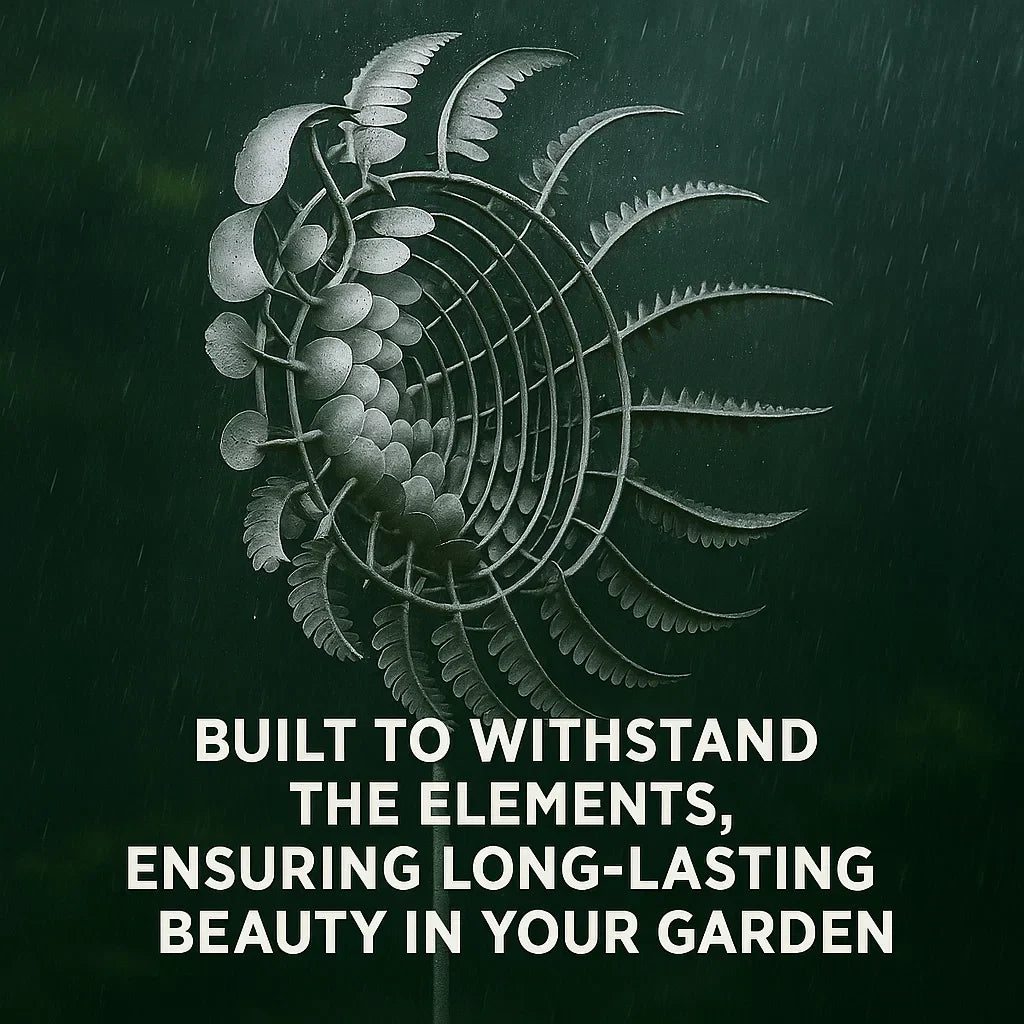 Anti-Rust Kinetic Wind Spinner with Ground Stake
