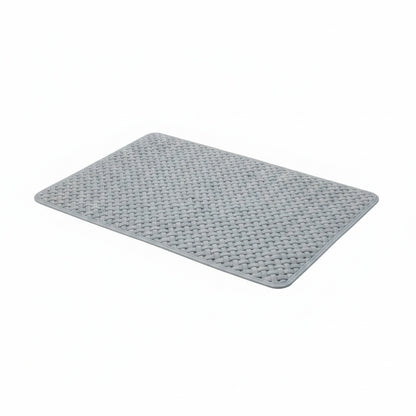 Anti-Slip Bath Mat for Shower and Bathtub with Suction Cups and Drainage Holes