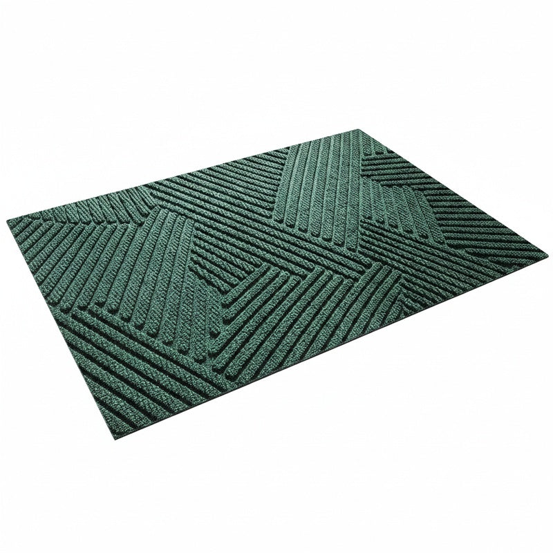 Anti-Slip Entrance Door Mat with Textured Dirt-Trapping Surface