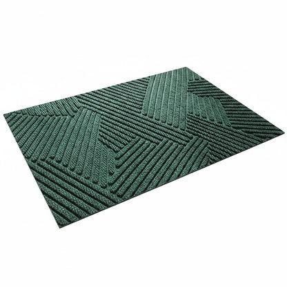 Anti-Slip Entrance Door Mat with Textured Dirt-Trapping Surface