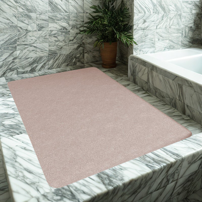 Bath Mat Quick-Dry Antislip Bathroom Rug with Non-Slip Base