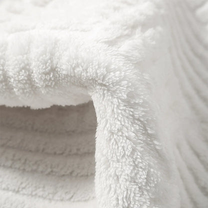 Bath Mat with Anti-Slip Bottom and Absorbent Textured Surface