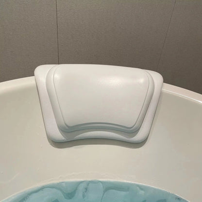 Bath Pillow for Bathtub with Anti-Slip Suction Cups for Head and Neck Support
