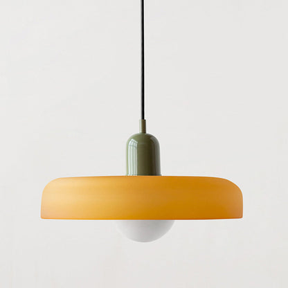 Bauhaus Pendant Lamp with Round Glass Shade