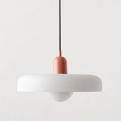 Bauhaus Pendant Lamp with Round Glass Shade