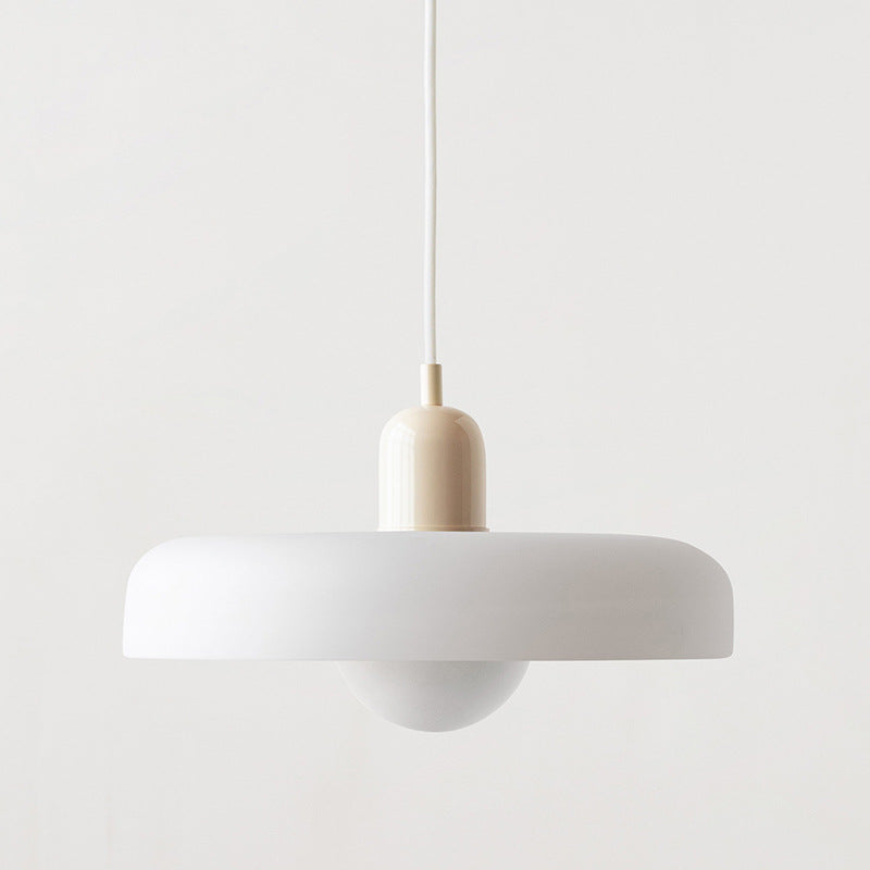 Bauhaus Pendant Lamp with Round Glass Shade