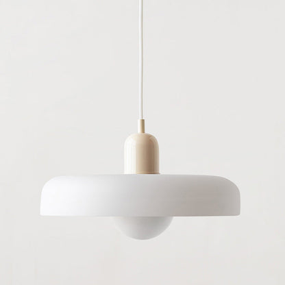 Bauhaus Pendant Lamp with Round Glass Shade
