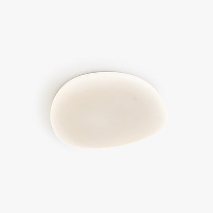 Ceiling Lamp Minimalist with Organic Pebble Shape and Dimmable LED
