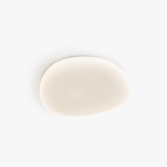 Ceiling Lamp Minimalist with Organic Pebble Shape and Dimmable LED