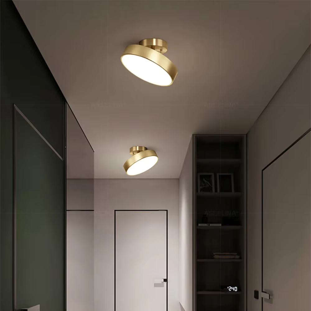 Ceiling Lamp Modern Round LED with Adjustable Tilt