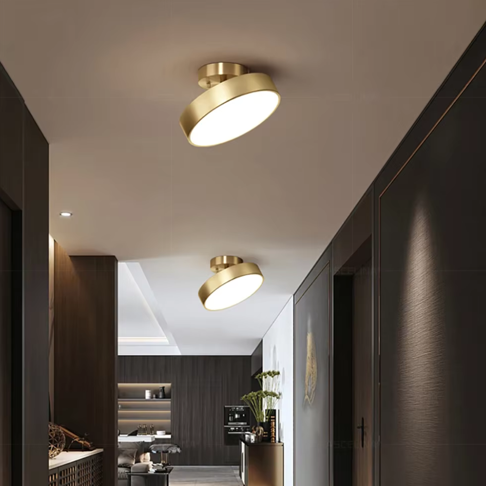 Ceiling Lamp Modern Round LED with Adjustable Tilt