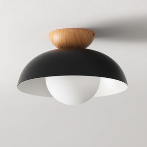 Black/Wood