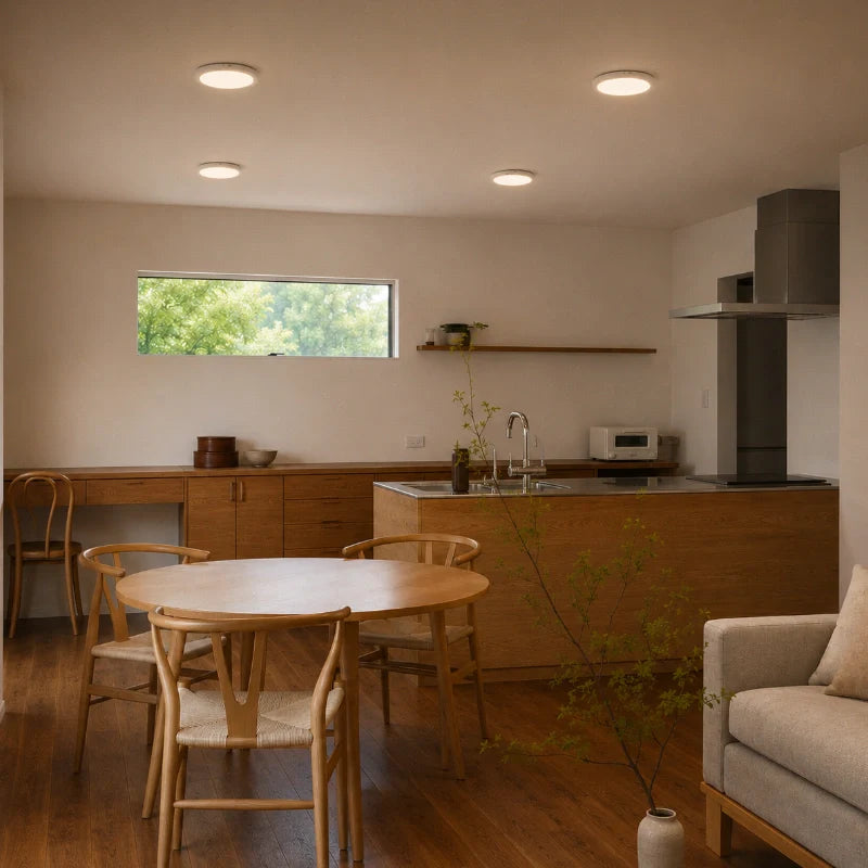 Ceiling Light with Motion Sensor, Remote Control and Rechargeable Battery
