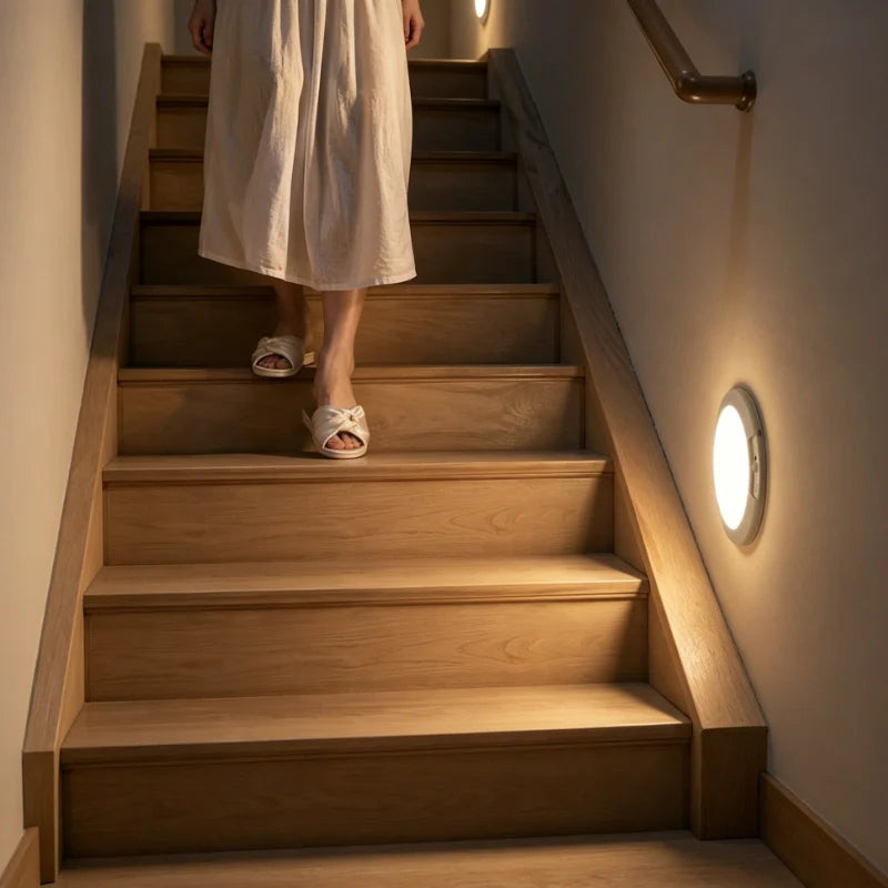 Ceiling Light with Motion Sensor, Remote Control and Rechargeable Battery