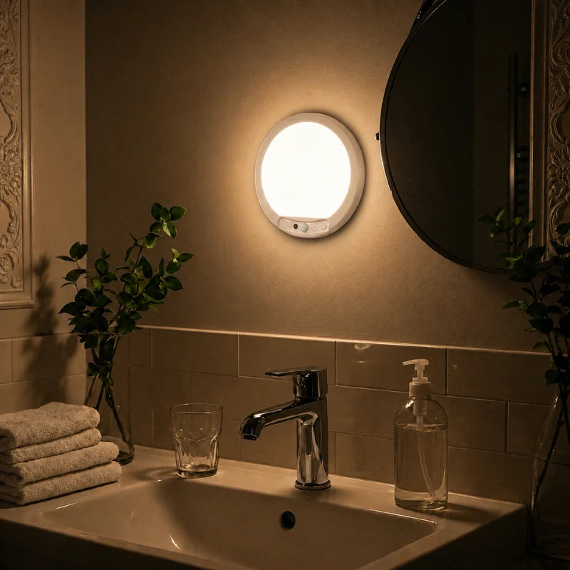 Ceiling Light with Motion Sensor, Remote Control and Rechargeable Battery