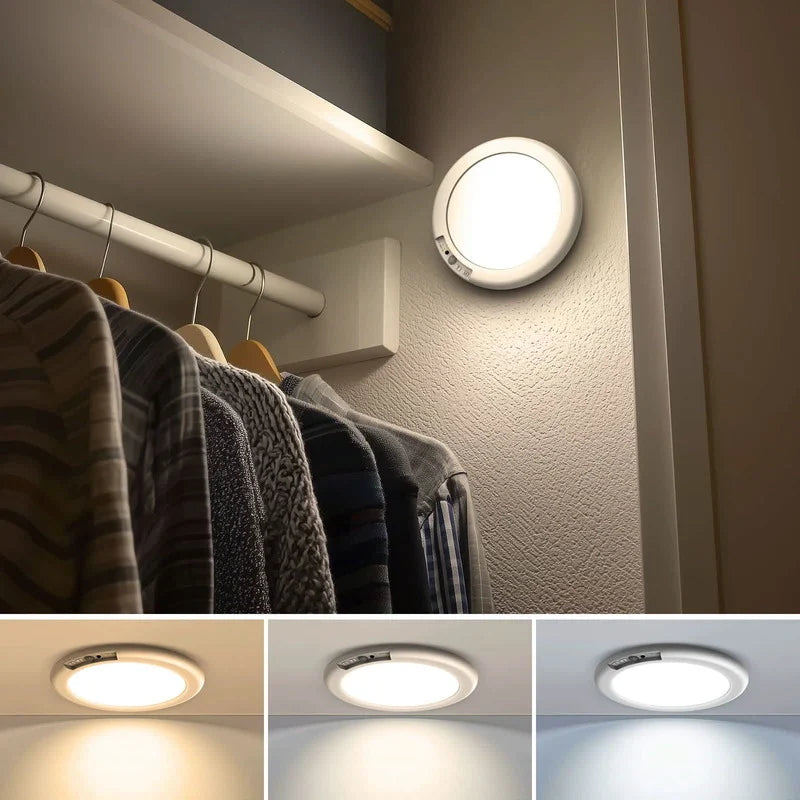 Ceiling Light with Motion Sensor, Remote Control and Rechargeable Battery