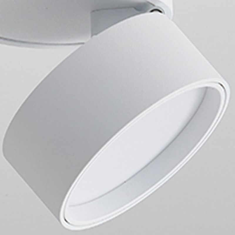 Ceiling Spotlight Minimalist Rotatable Surface Mount with Cylindrical Shade