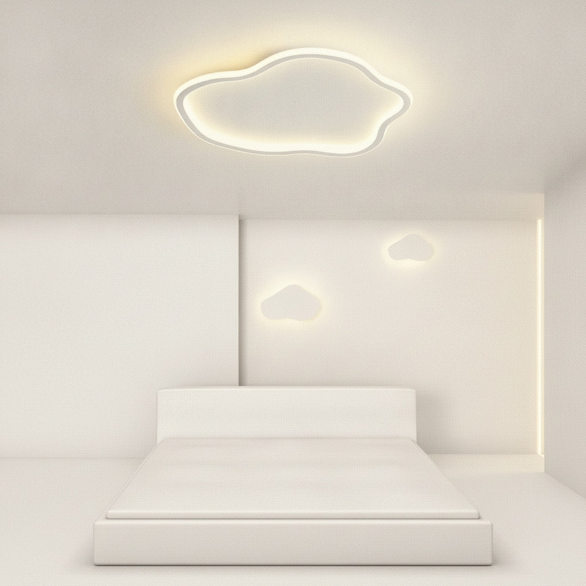 Cloud Shape LED Ceiling Light Modern Minimalist with Soft Diffused Glow