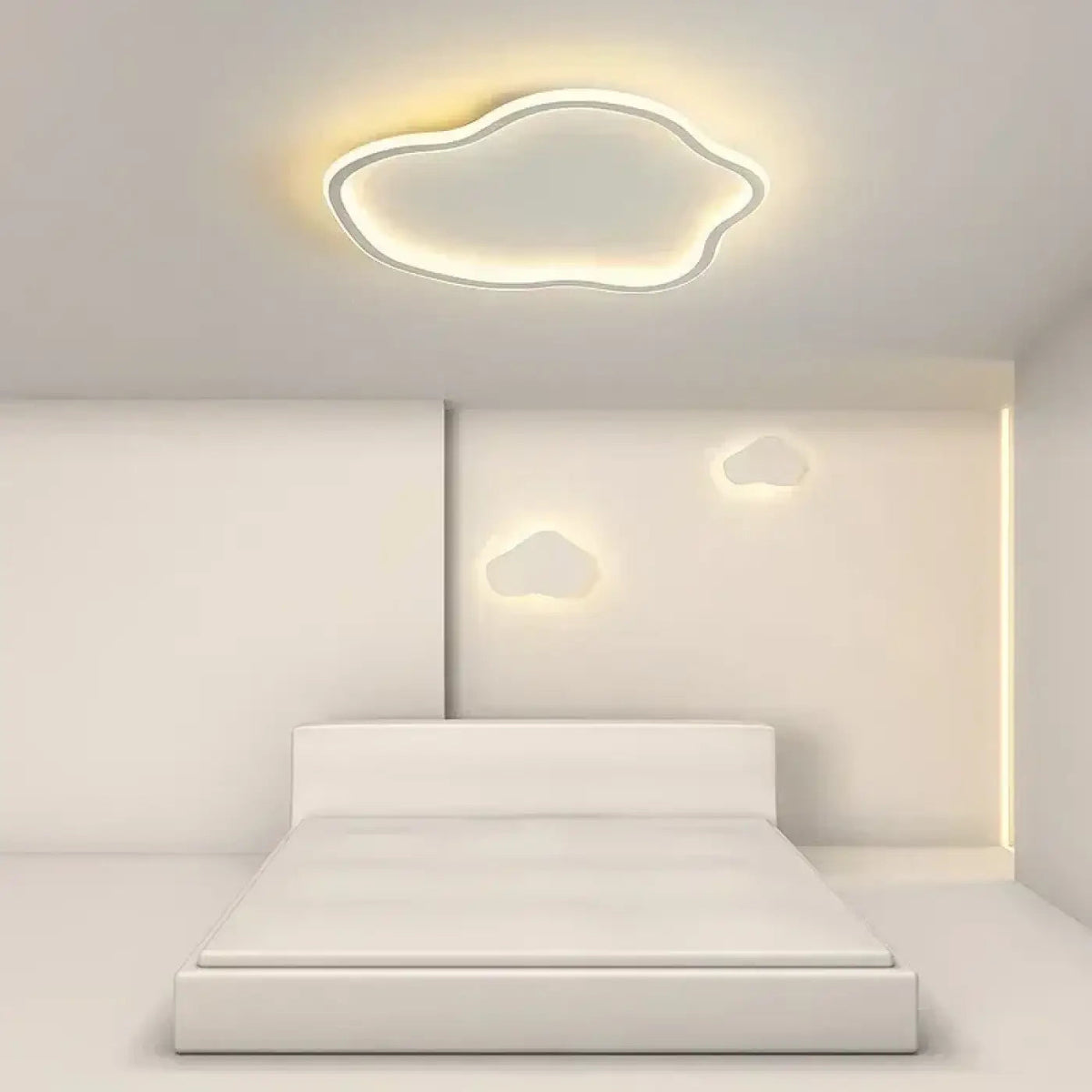Cloud Shape LED Ceiling Light Modern Minimalist with Soft Diffused Glow