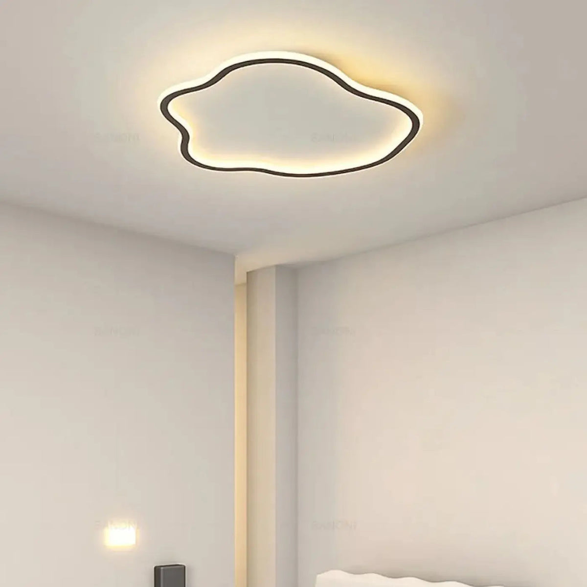 Cloud Shape LED Ceiling Light Modern Minimalist with Soft Diffused Glow