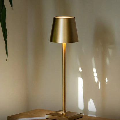 Cordless LED Table Lamp Modern with Touch Control and Dimmable Light