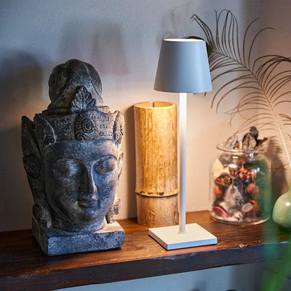Cordless LED Table Lamp Modern with Touch Control and Dimmable Light