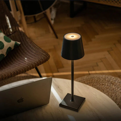 Cordless LED Table Lamp Modern with Touch Control and Dimmable Light