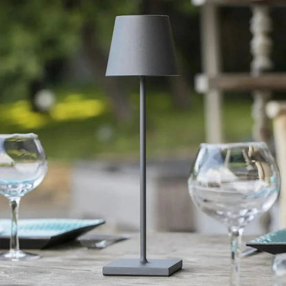Cordless LED Table Lamp Modern with Touch Control and Dimmable Light