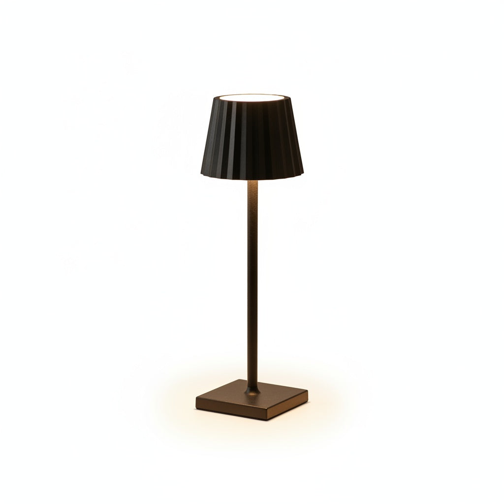 Cordless Table Lamp Modern with Touch Dimmer and Rechargeable Battery