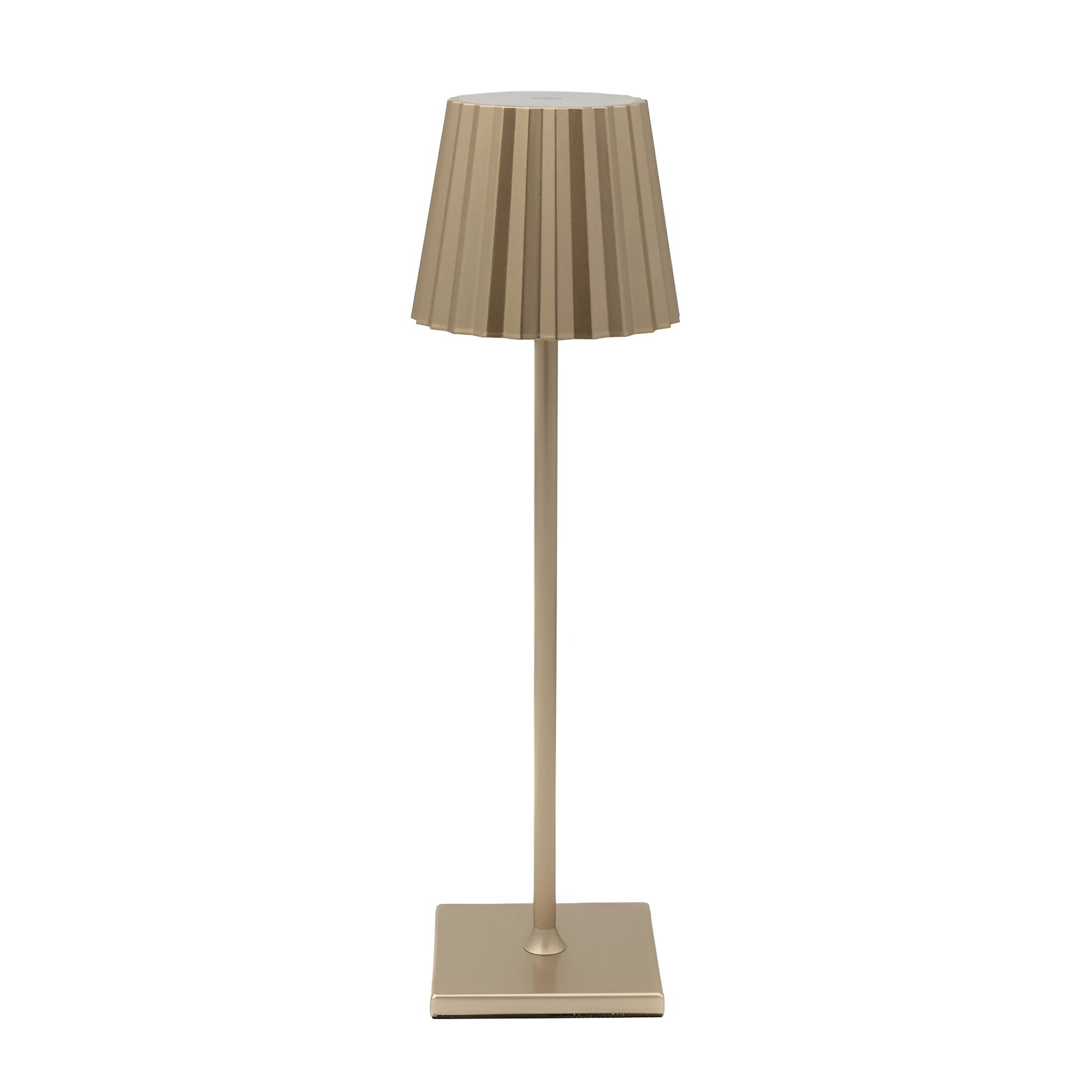 Cordless Table Lamp Modern with Touch Dimmer and Rechargeable Battery