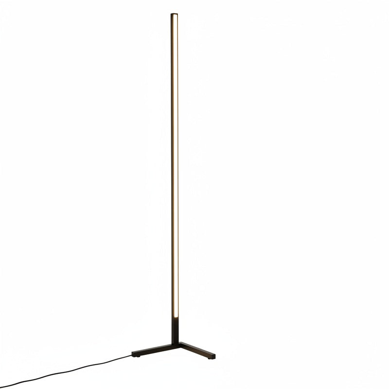 Corner Floor Lamp Minimalist LED with Remote Control and Dimmable Light