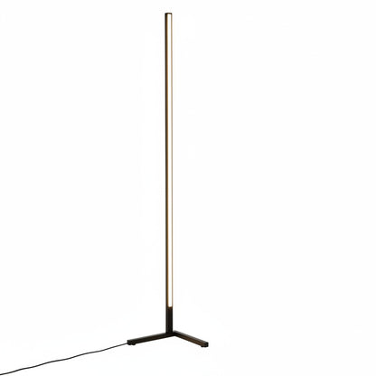 Corner Floor Lamp Minimalist LED with Remote Control and Dimmable Light