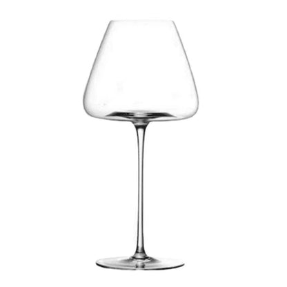 Crystal Wine Glasses Set in Red Wine, White Wine, Champagne and Burgundy Styles