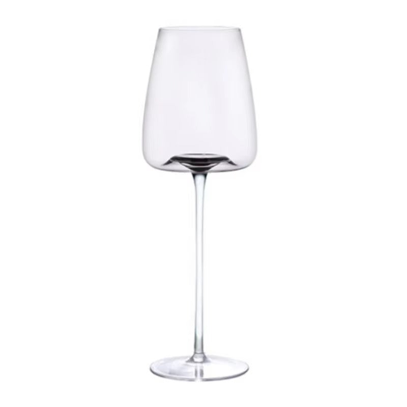 Crystal Wine Glasses Set in Red Wine, White Wine, Champagne and Burgundy Styles