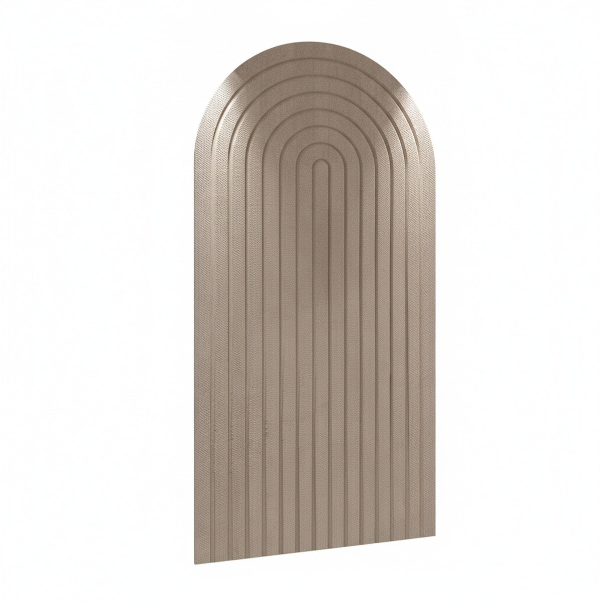 Curved Felt Pinboard with Striped Design for Wall