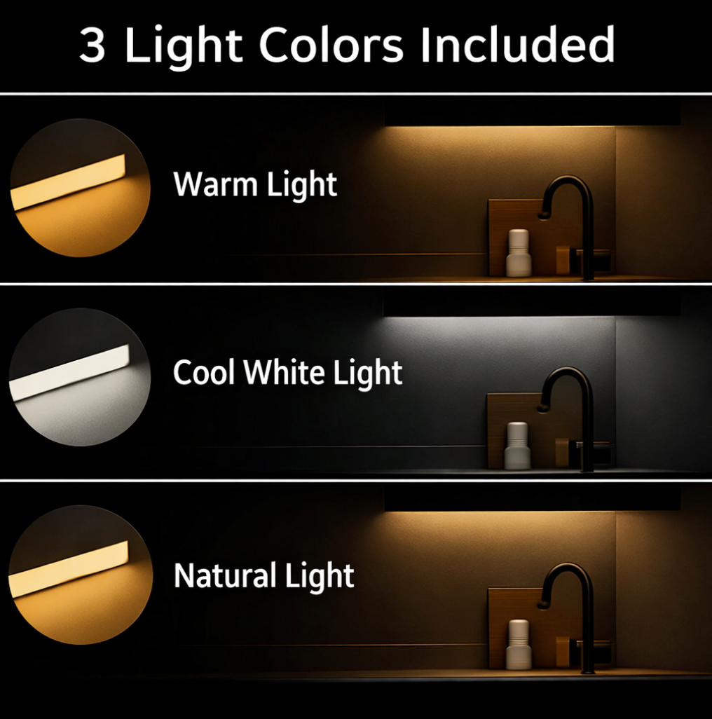 Dimmable USB Under Cabinet Kitchen Light