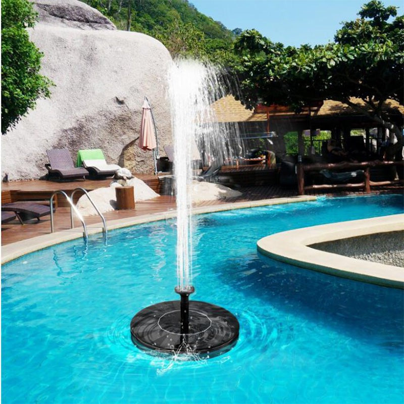 Floating Solar Fountain Pump for Garden Pond and Birdbath